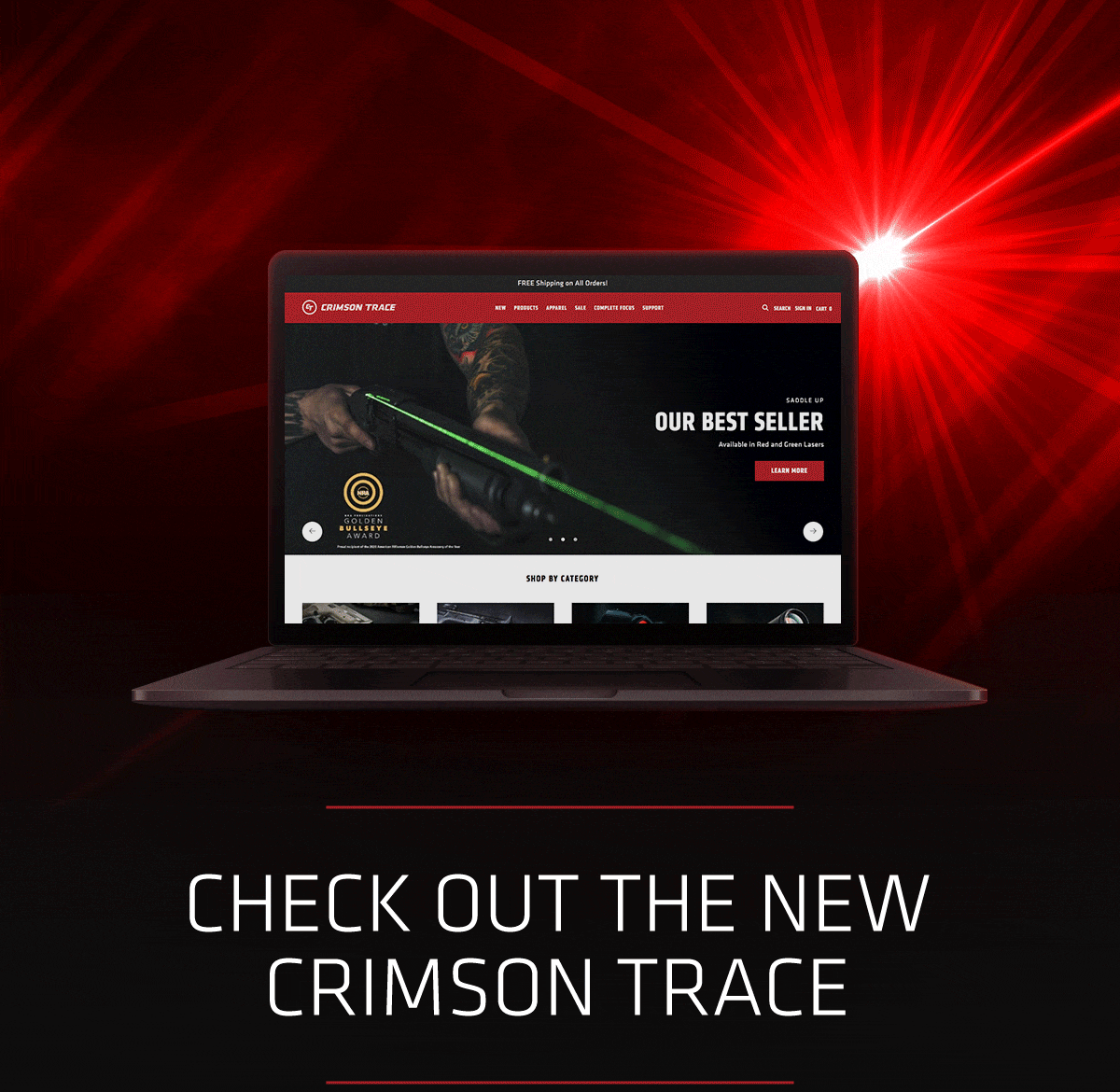 CHECK OUT THE NEW CRIMSON TRACE