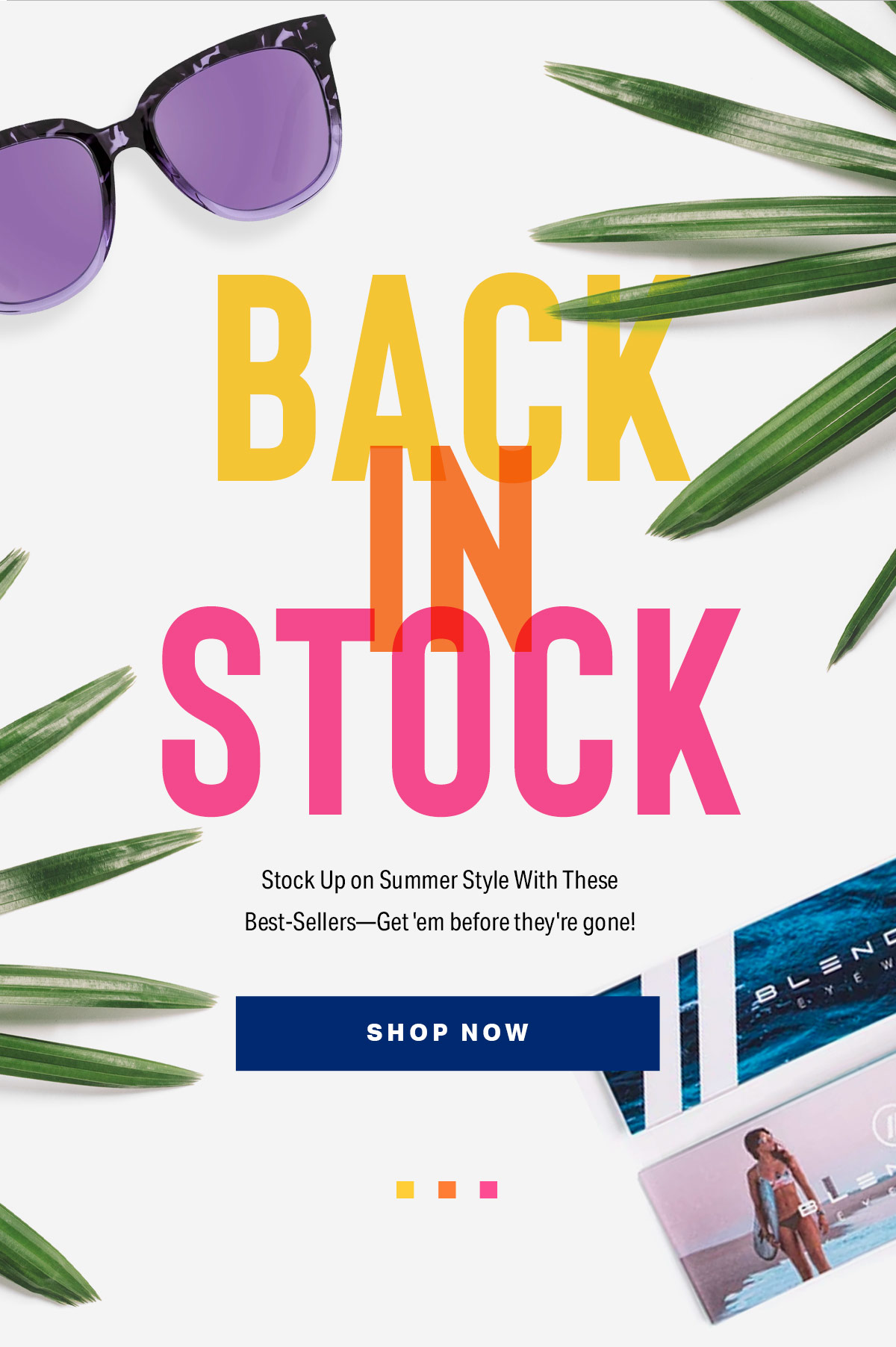 BACK IN STOCK | Stock up on summer style with these best sellers- Get 'em before they're gone! | SHOP NOW