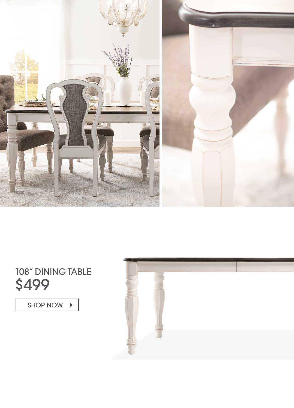 Bobs Discount Furniture Introducing my Scarlett Dining Room Set! Milled