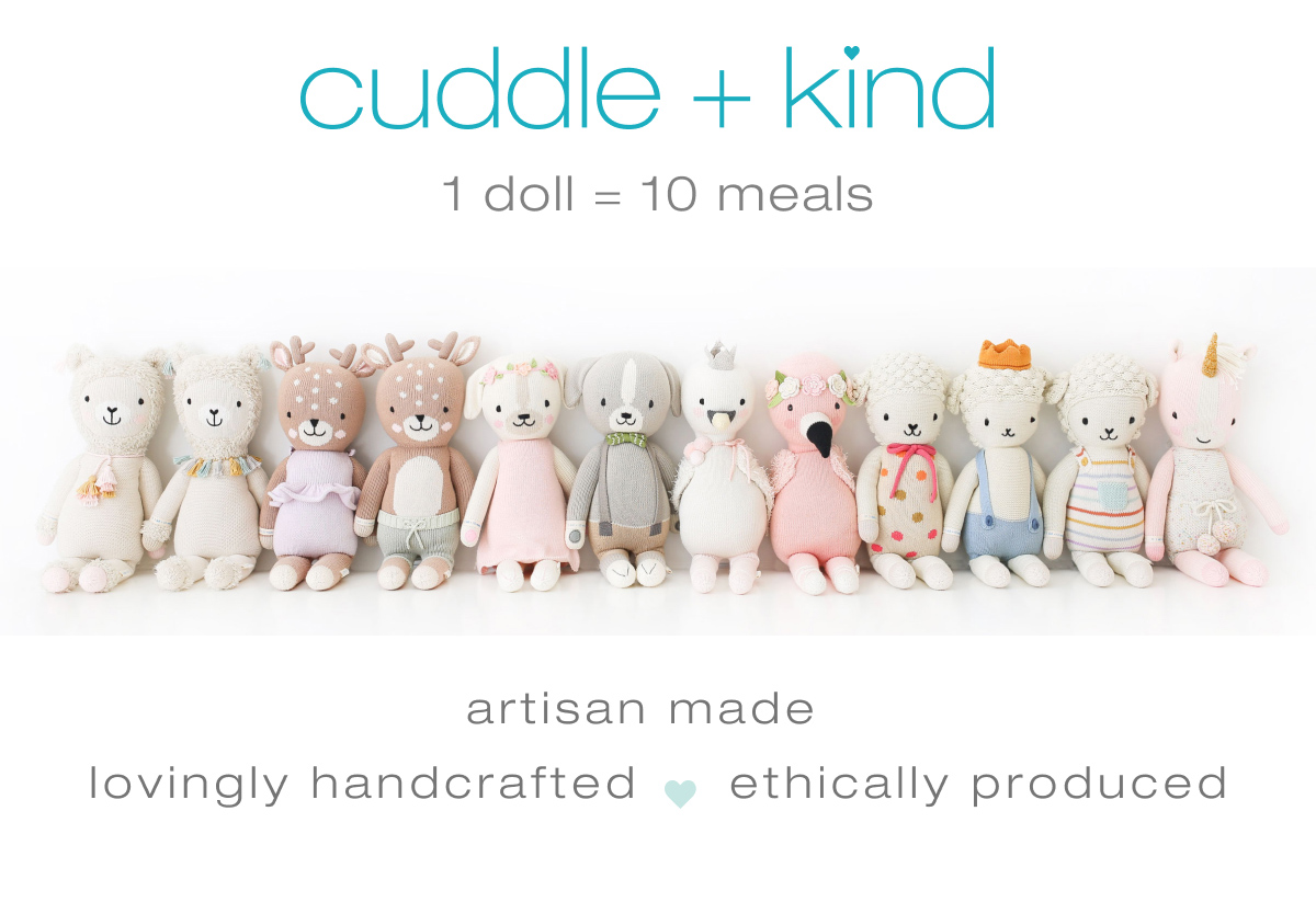 Happy birthday, Cuddle & Kind! Our gift to you... Cuddle & Kind
