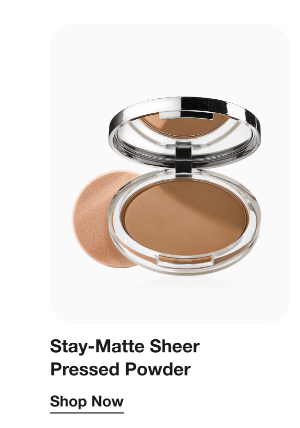 Stay-Matte Sheer Pressed Powder | Shop Now