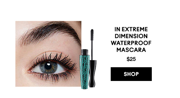 IN EXTREME DIMENSION WATERPROOF MASCARA
$25
SHOP