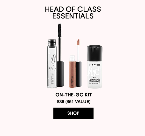 HEAD OF CLASS ESSENTIALS
ON-THE-GO KIT
$36 ($51 VALUE)
SHOP