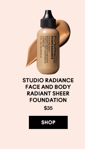 STUDIO RADIANCE FACE AND BODY RADIANT SHEER FOUNDATION
$35
SHOP