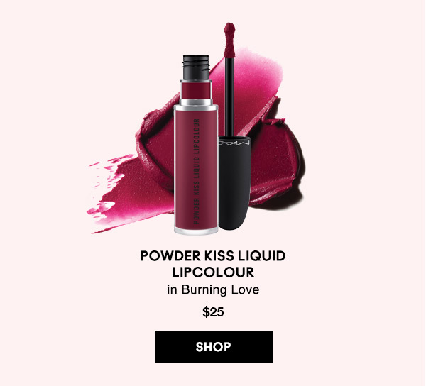 POWDER KISS LIQUID LIPCOLOUR
in Burning Love
$25
SHOP