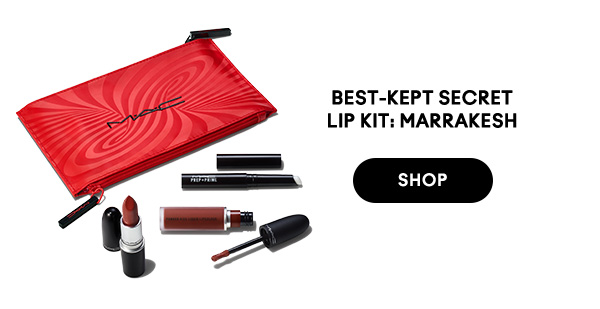 BEST-KEPT SECRET
LIP KIT: MARRAKESH 


SHOP