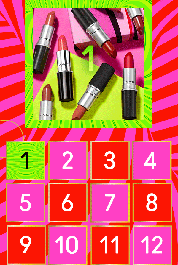 12 HYPNOTIC DAYS OF DEALS
DAY 1:
40% off all lip