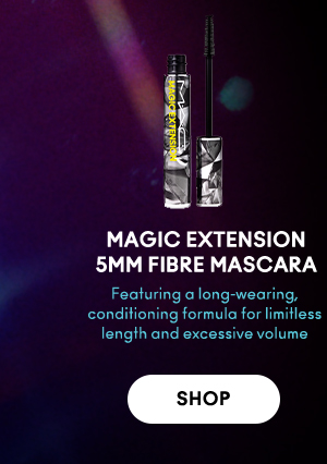 MAGIC EXTENSION 5MM FIBRE MASCARA 

Featuring a long-wearing, conditioning formula for limitless length and excessive volume 

SHOP