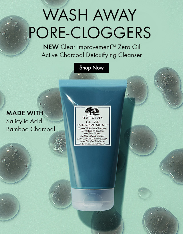 WASH AWAY PORE CLOGGERS NEW Clear Improvement Zero Oil Active Charcoal Detoxifying Cleanser  Shop Now
