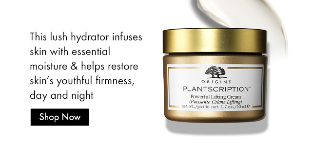 The lush hydrator infuses skin with essential moisture and helps restore skin's youthful firmness day and night | Shop Now