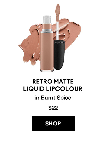 Retro Matte Liquid Lipcolour in Burnt Spice $22

SHOP