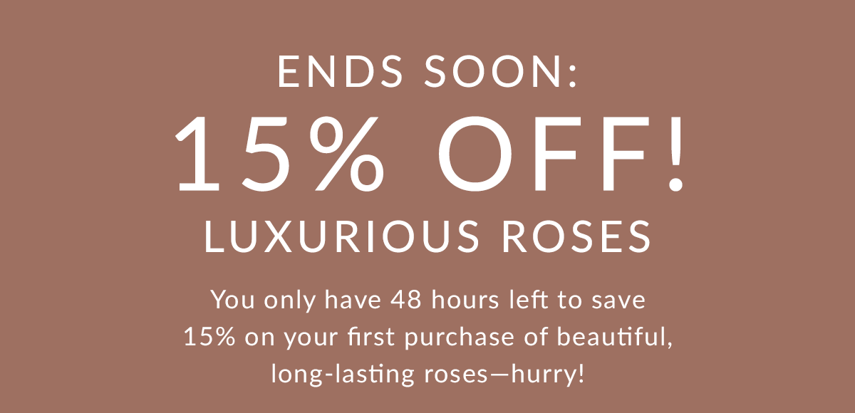 You only have 48 hours left! The Million Roses