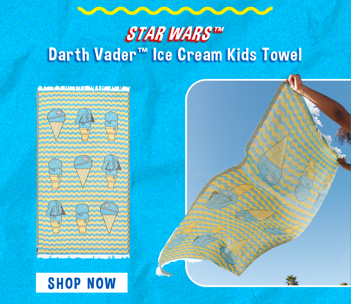 STAR WARS™ | Darth Vader™ Ice Cream Kids Towel | Shop Now