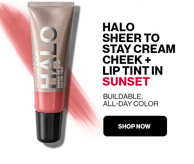 HALO SHEER TO STAY CREAM CHEEK + LIP TINT IN SUNSET | BUILDABLE, ALL-DAY COLOR | SHOP NOW