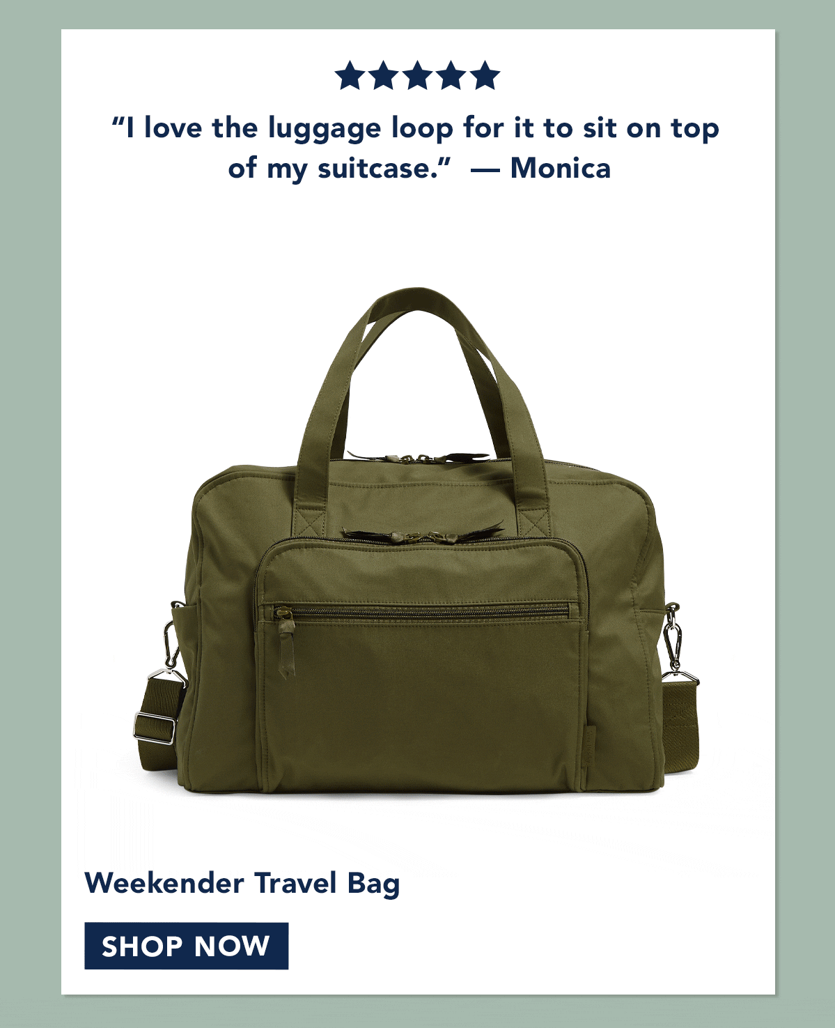 It's official Your vacation time has been approved! 🏝 Vera Bradley