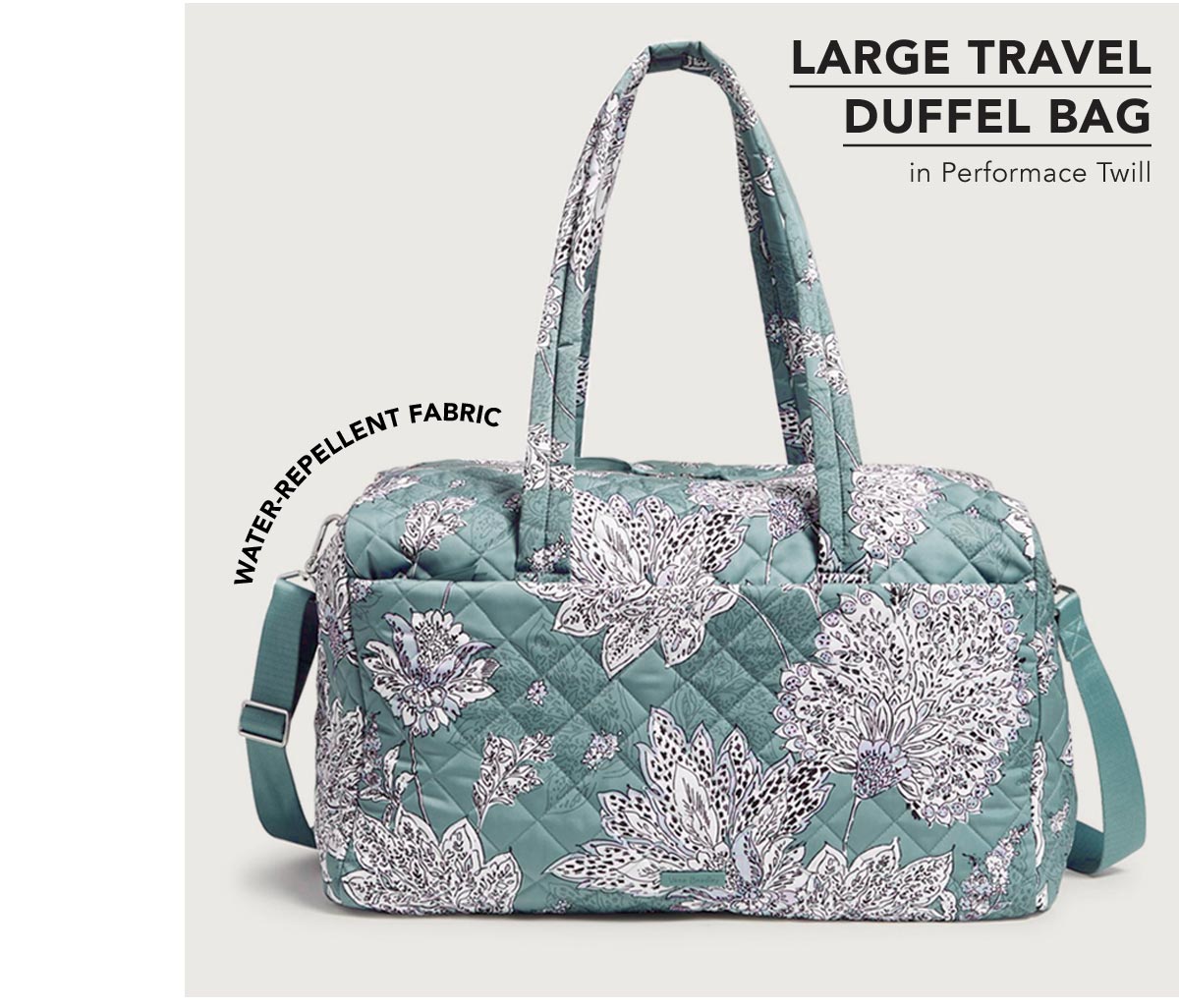 Out with the old, in with the new … duffels! Vera Bradley