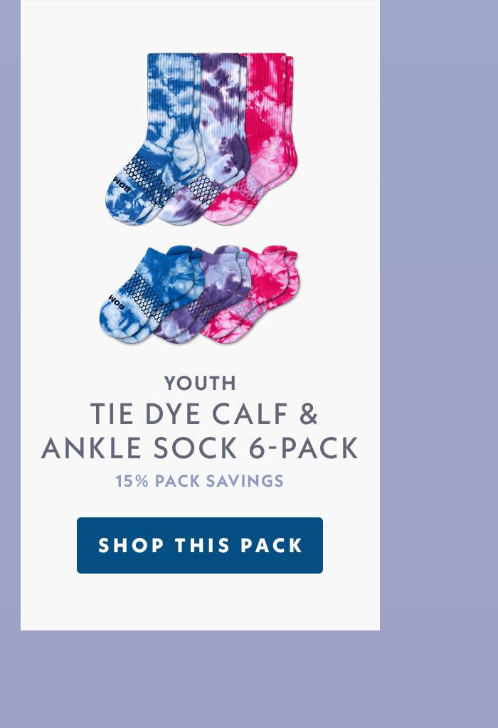 bombas tie dye no show socks