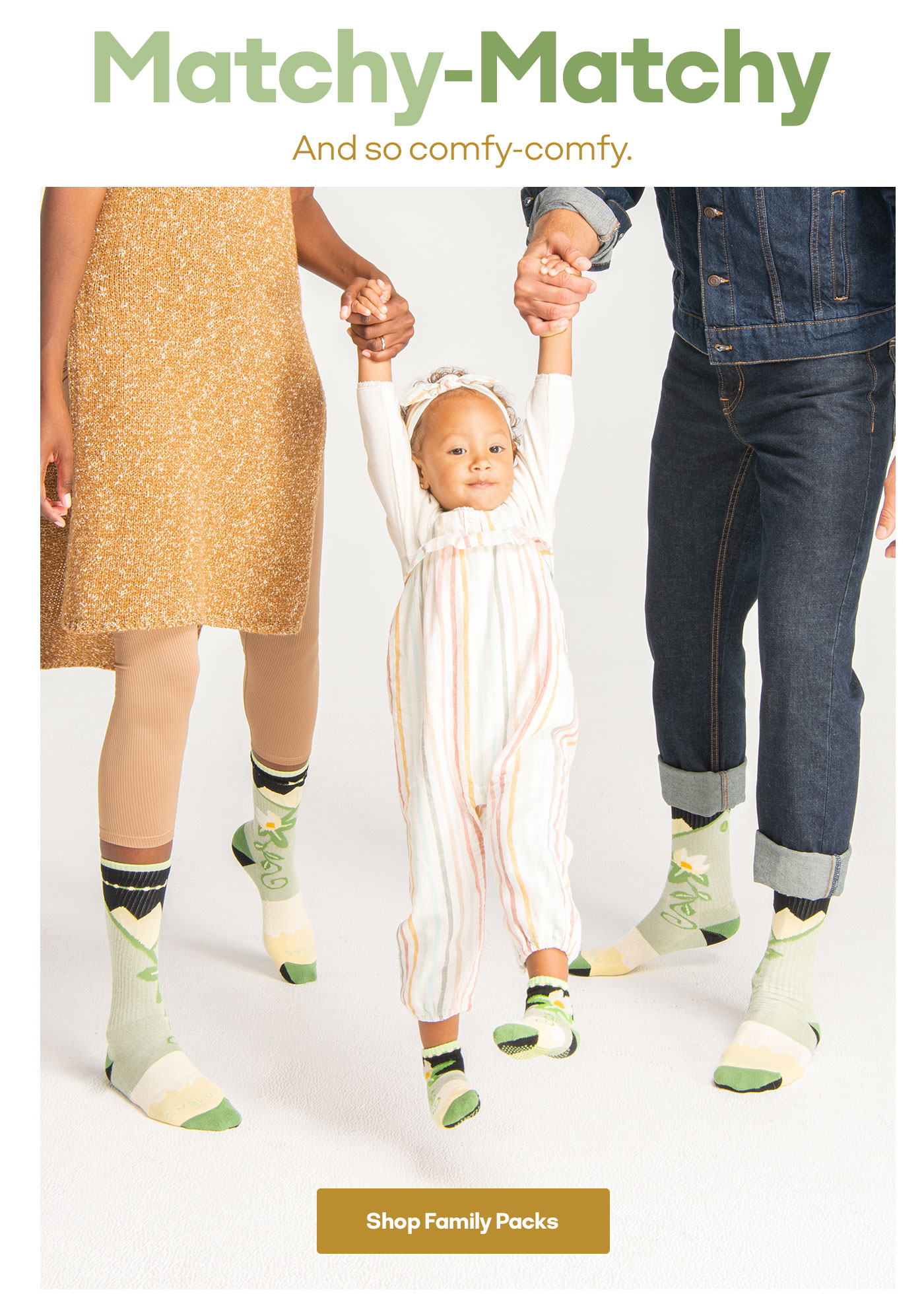 Matchy-Matchy | And so comfy-comfy. | Shop Family Packs