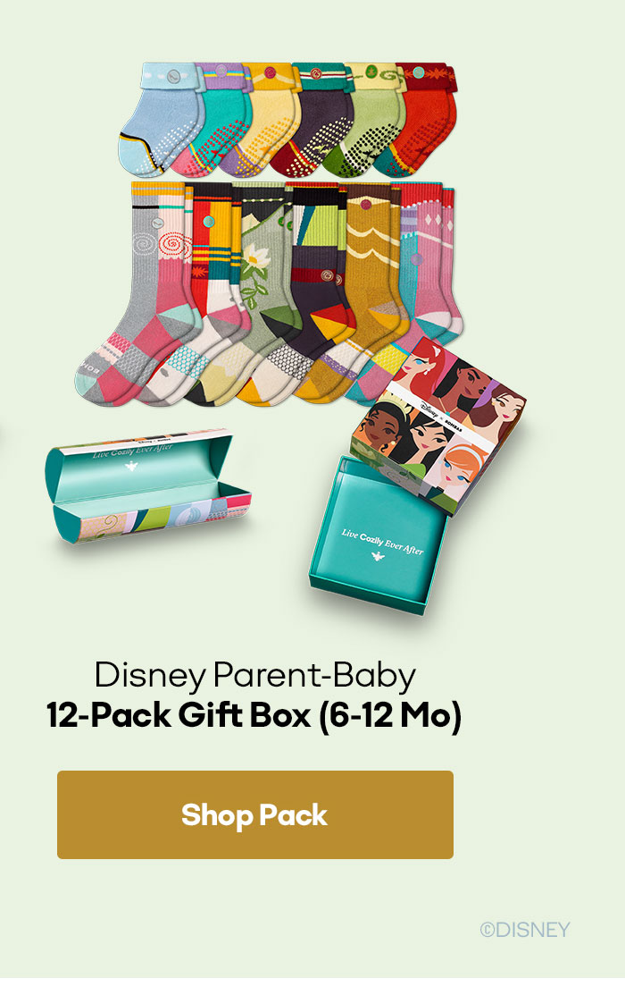 Disney Parent-Baby 12-Pack Gift Box (6-12 Mo) | Shop Pack