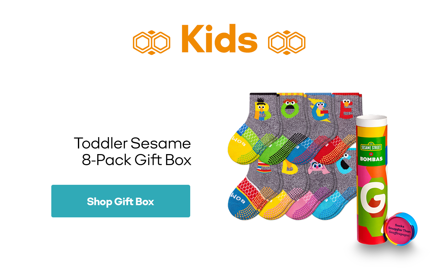 Kids | Toddler Sesame 8-Pack Gift Box | Shop Gift Box
