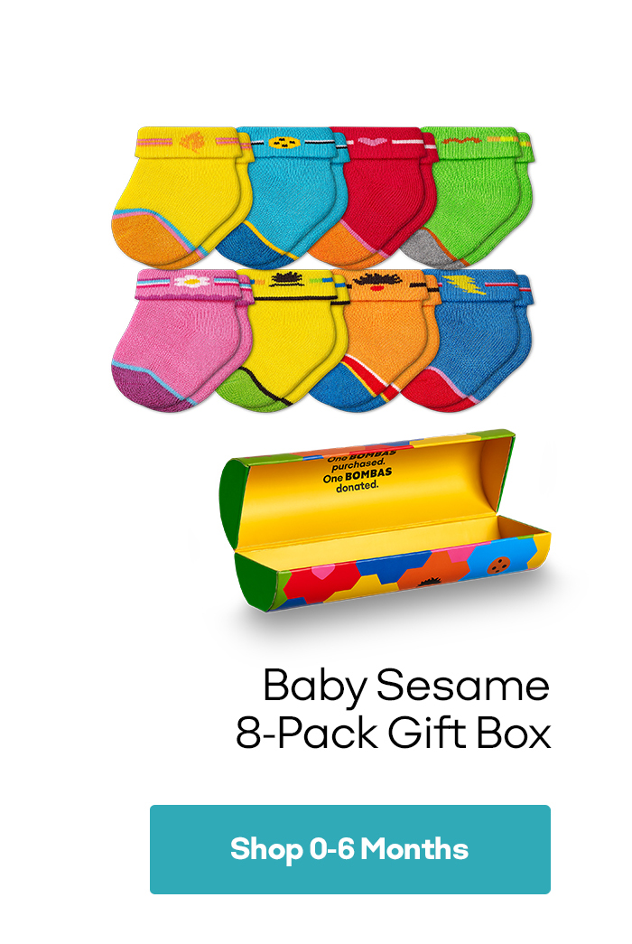 Baby Sesame 8-Pack Gift Box | Shop 0-6 Months