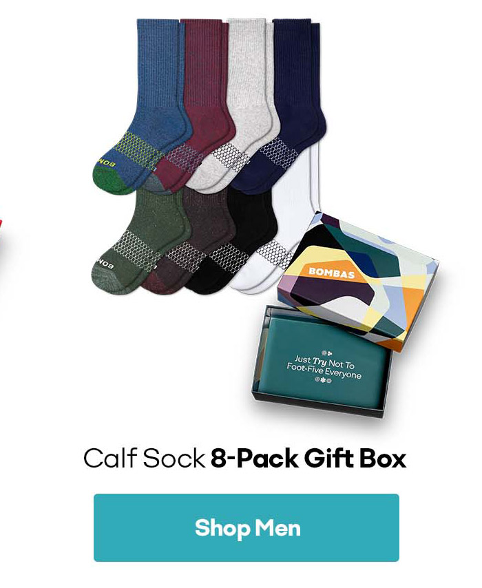 Calf Sock 8-Pack Gift Box | Shop Men