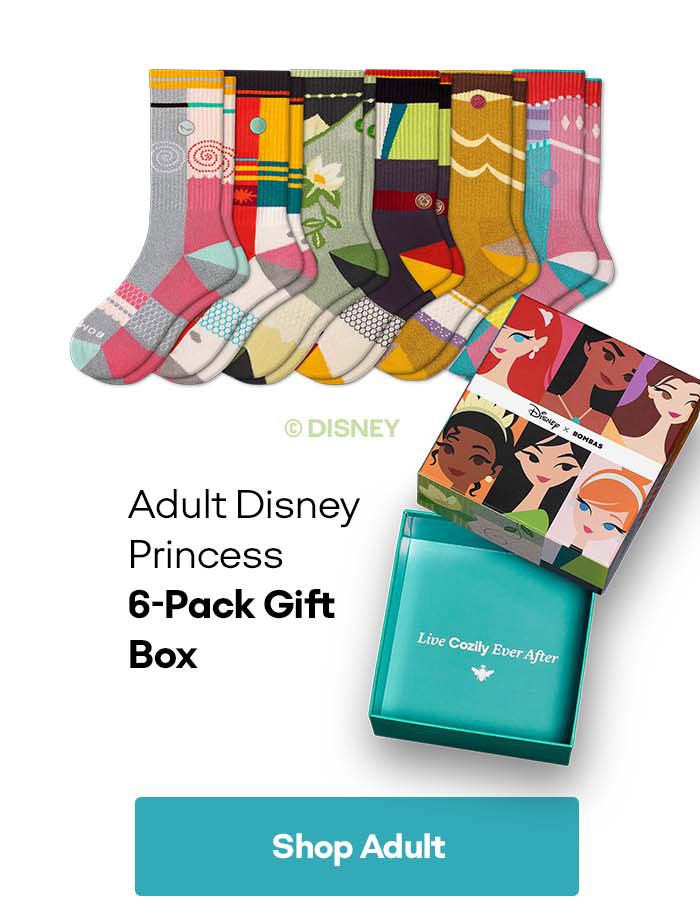 Adult Disney Princess 6-Pack Gift Box | Shop Adult
