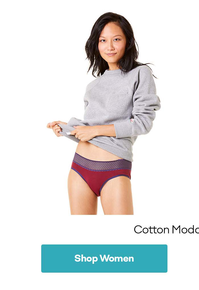 Cotton Modal Underwear | Shop Women