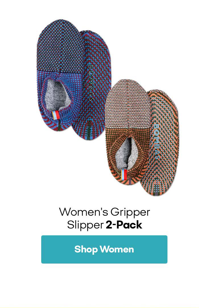 Women's Gripper Slipper 2-Pack | Shop Women