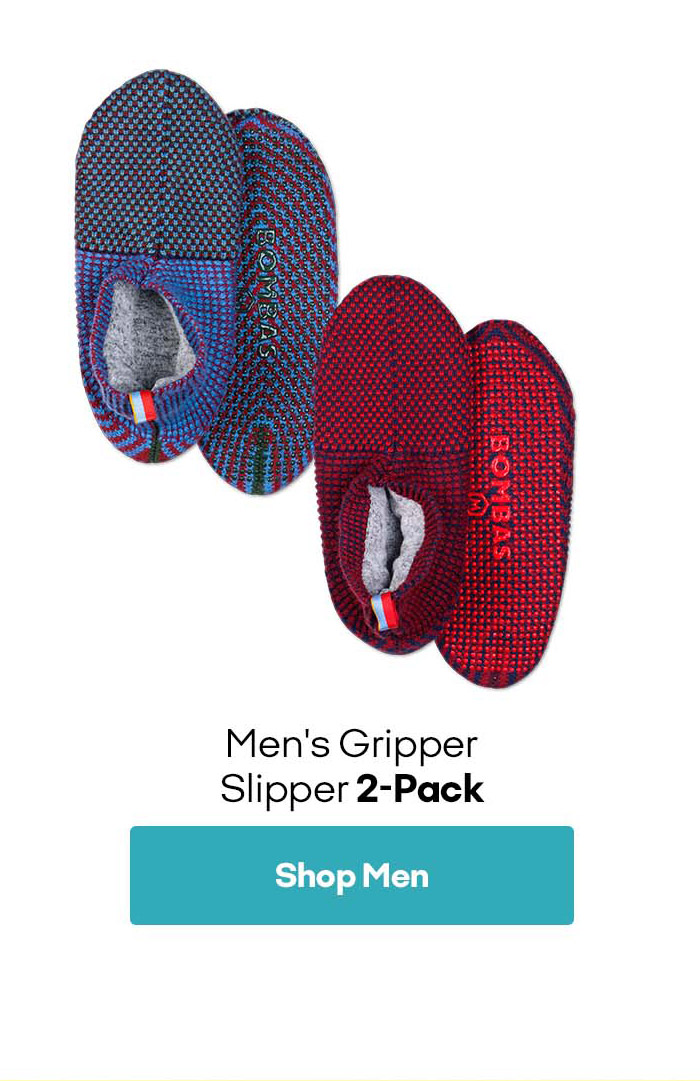 Men's Gripper Slipper 2-Pack | Shop Men