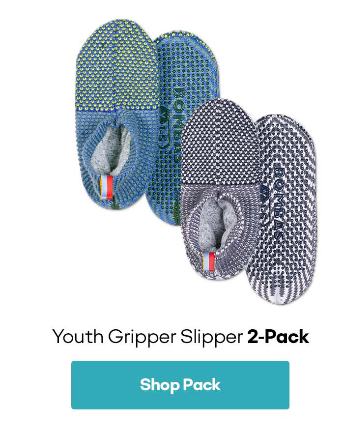 Youth Gripper Slipper 2-Pack | Shop Pack
