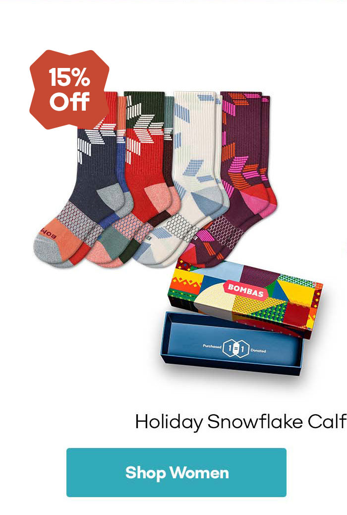 Holiday Snowflake Calf Sock 4-Pack Gift Box | Shop Women