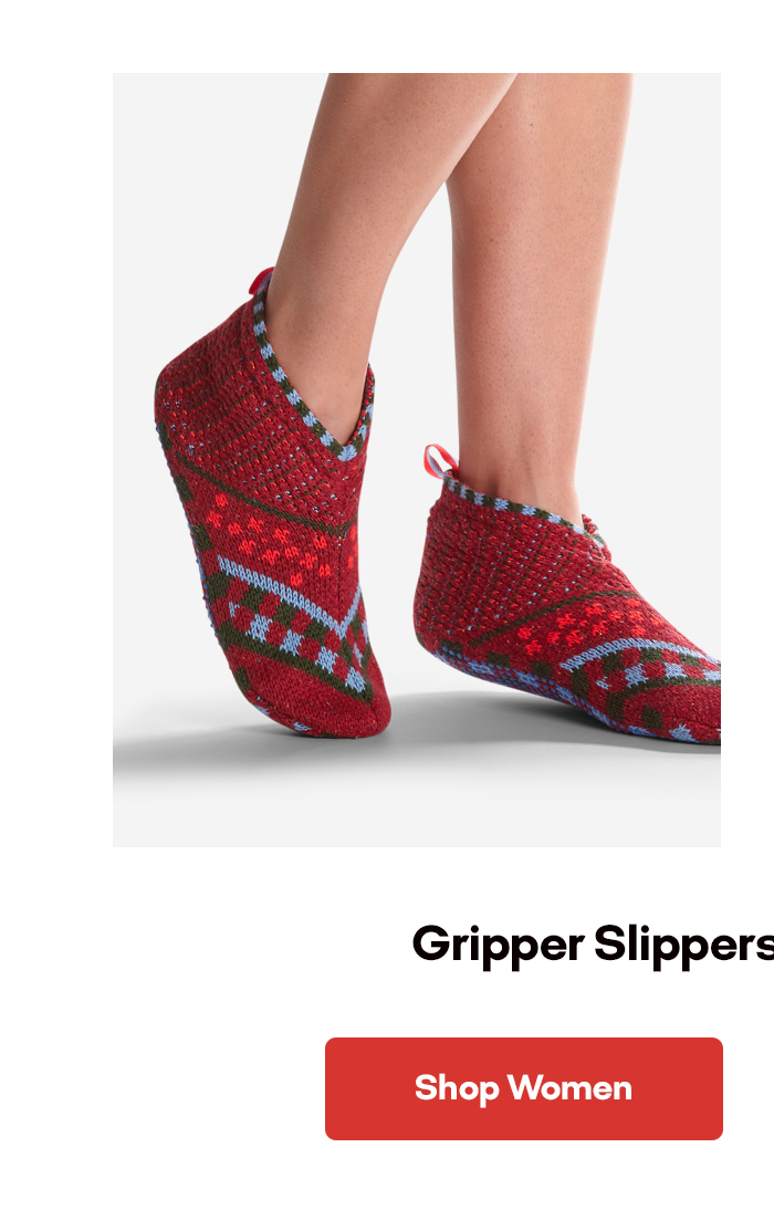 Gripper Slippers (Sherpa-Lined) | Shop Women