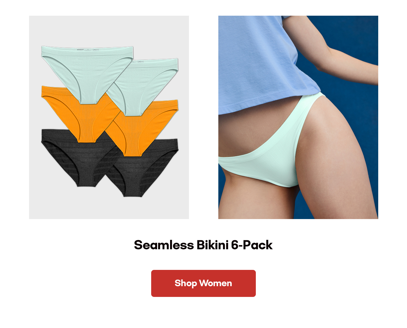 Seamless Bikini 6-Pack | Shop Women