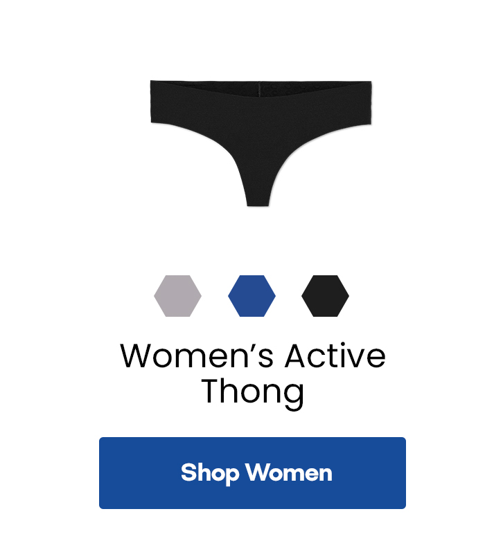 Women's Active Thong | Shop Women
