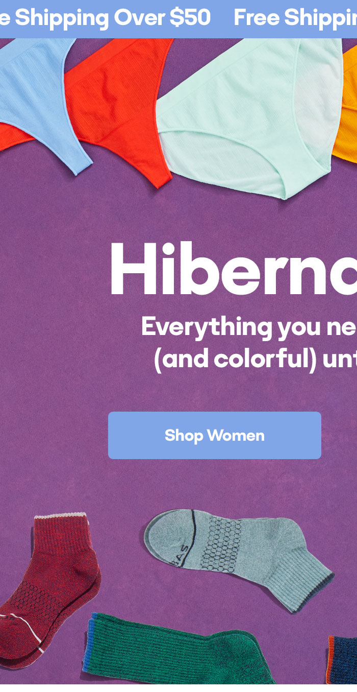 Hibernation 101 | Everything you need to be very cozy (and colorful) until spring returns. | Shop Women