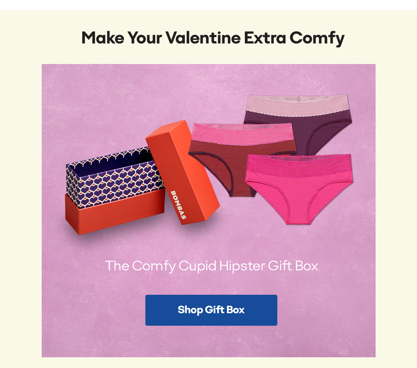 The Comfy Cupid Hipster Gift Box | Shop Gift Box