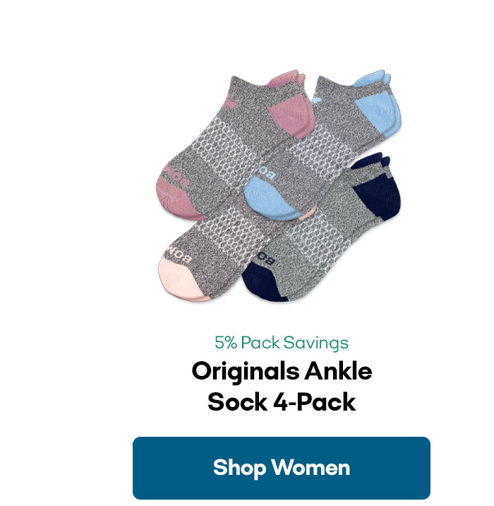 Originals Ankle Sock 4-Pack | Shop Women