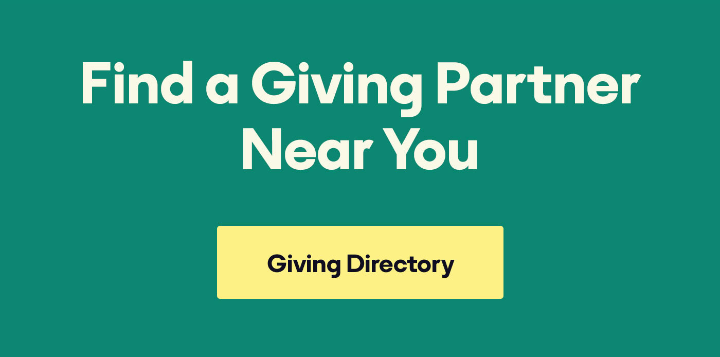 Find a Giving Partner Near You | Giving Directory