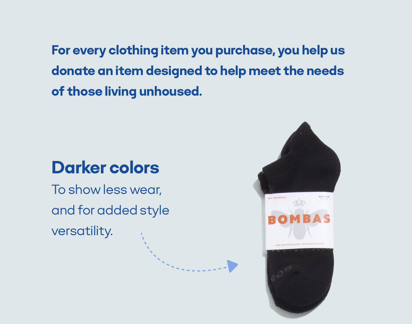 Why We Donate Socks, TShirts, and Underwear Bombas