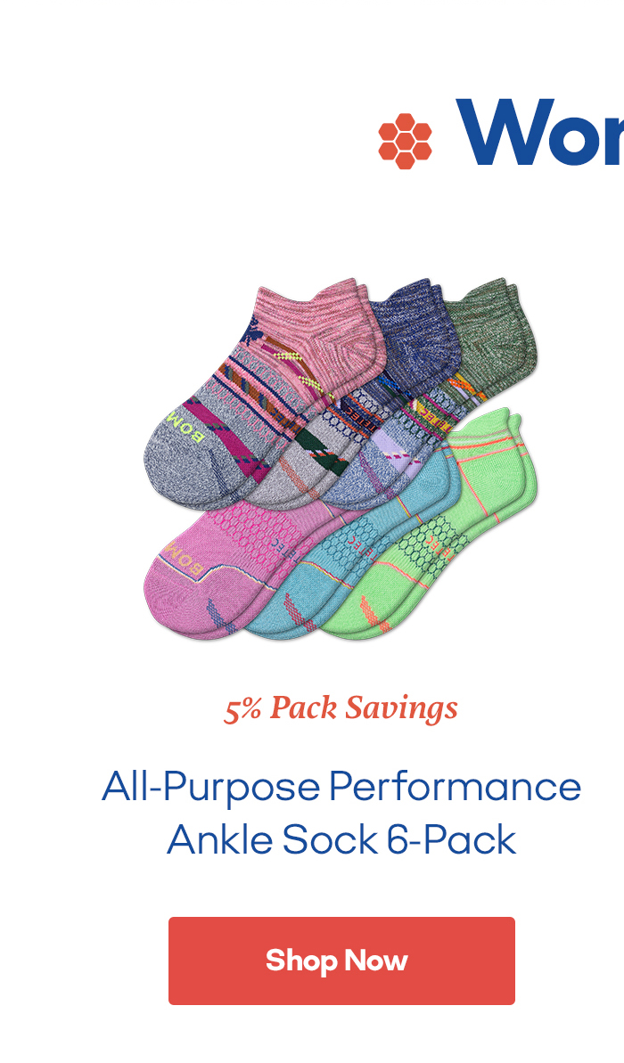 All-Purpose Performance Ankle Sock 6-Pack