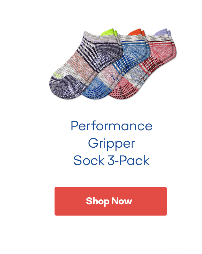 Performance Gripper Sock 3-Pack