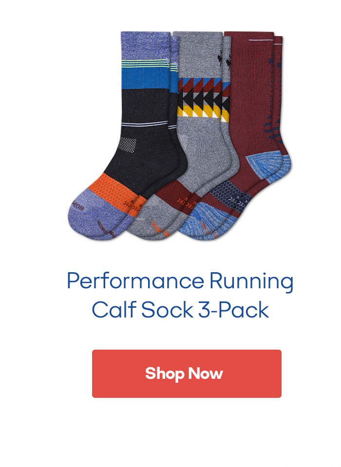 Performance Running Calf Sock 3-Pack