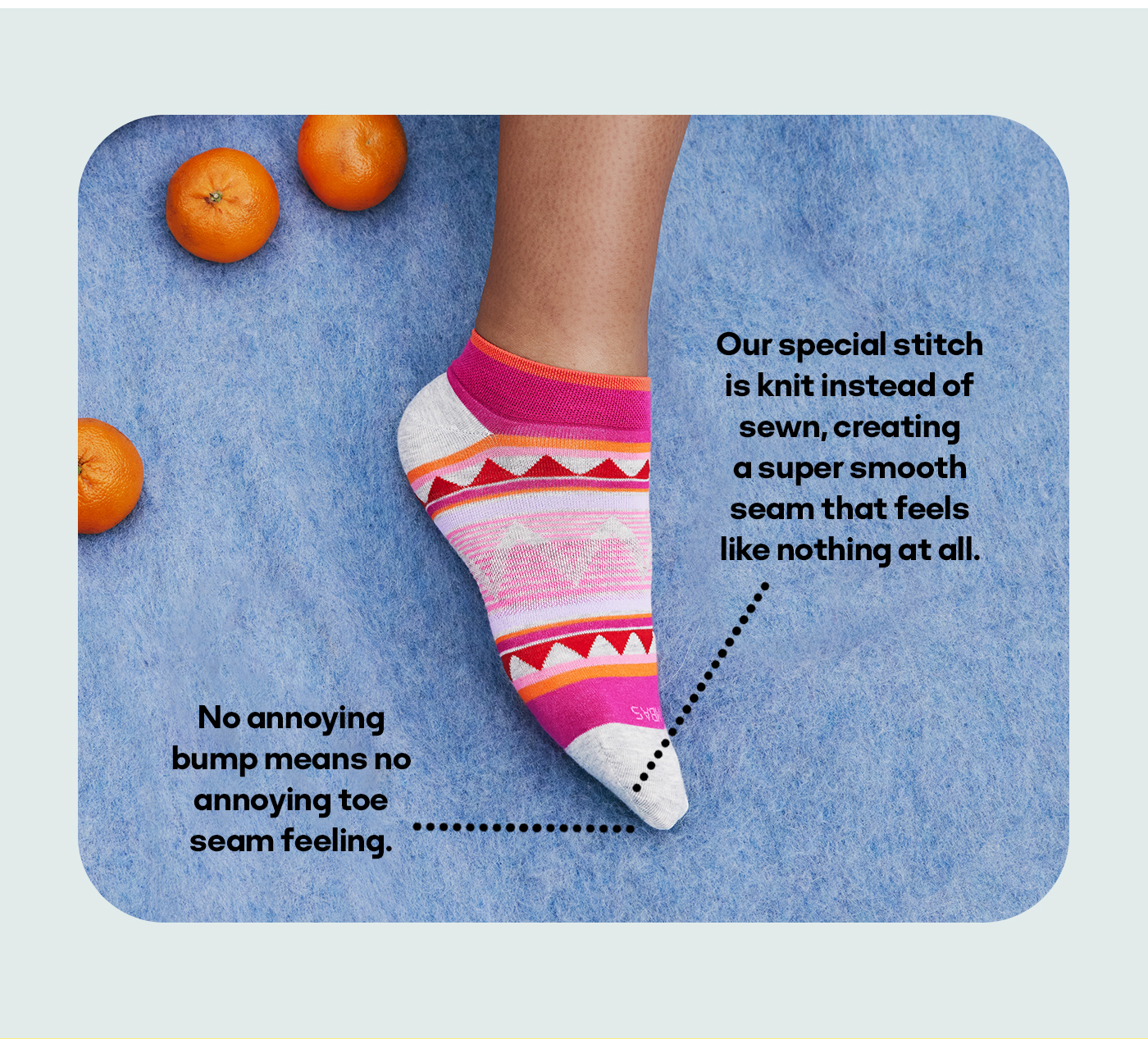 Our Socks Don’t Have Seams Bombas