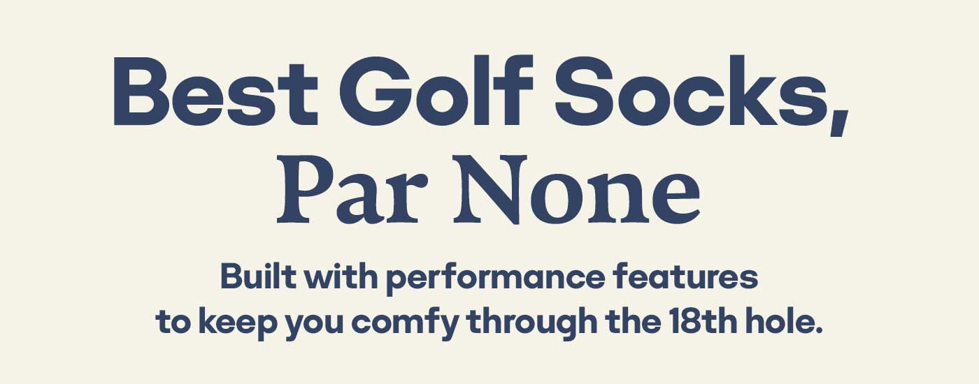 Best Golf Socks, Par None