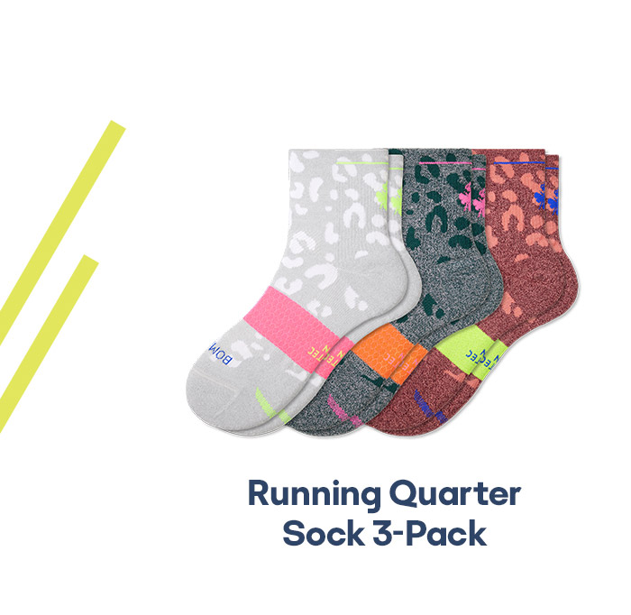 Running Quarter Sock 3-Pack