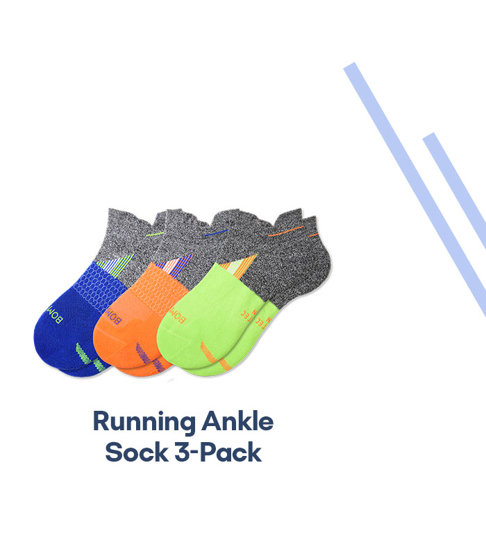 Running Ankle Sock 3-Pack