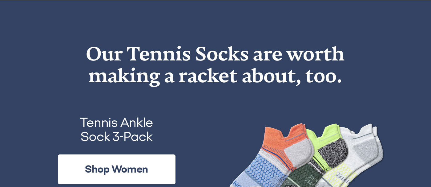 Tennis Ankle Sock 3-Pack | Shop Women