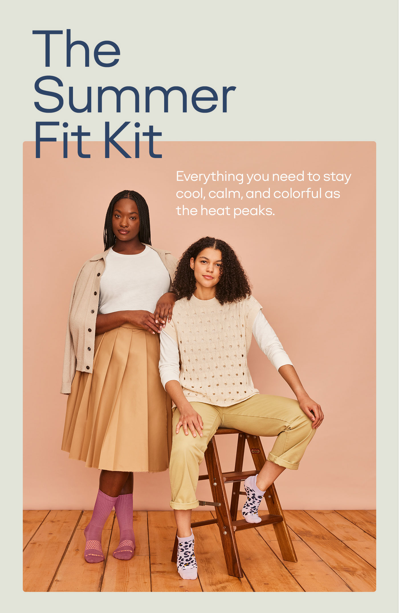 The Summer Fit Kit | Everything you need to stay cool, calm, and colorful as the heat peaks.