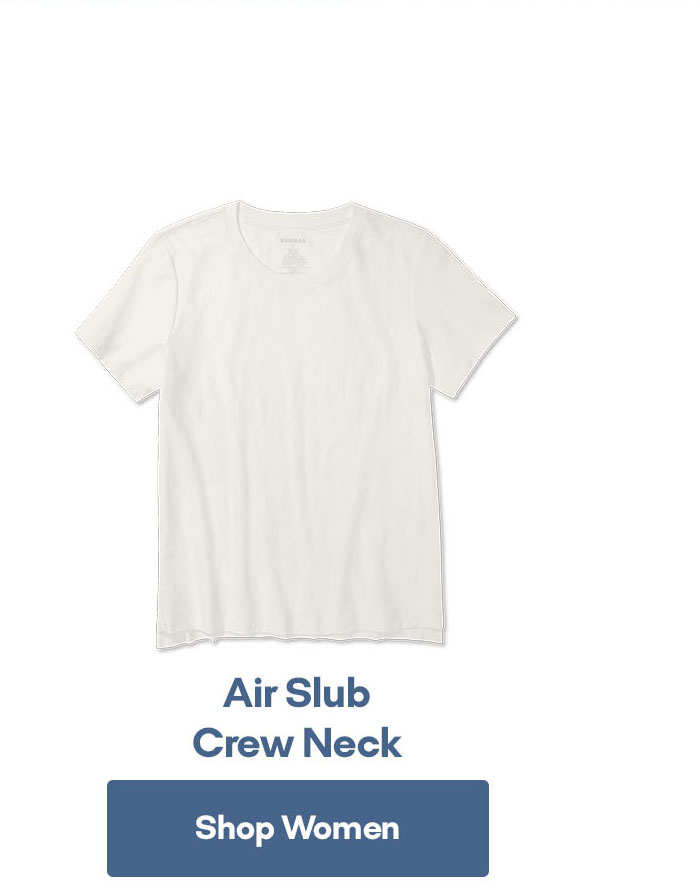 Women's Air Slub Crew Neck T-Shirt